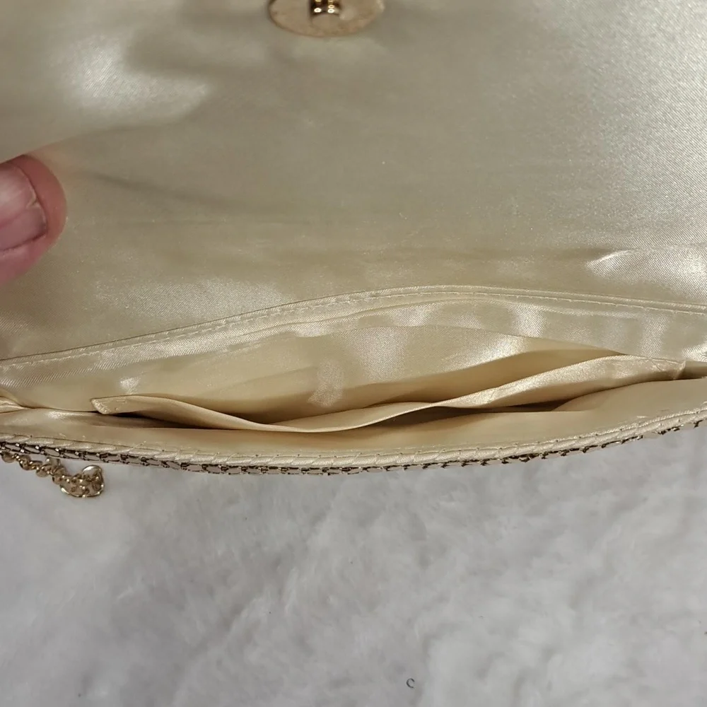 Vintage Metal Sequins Clutch